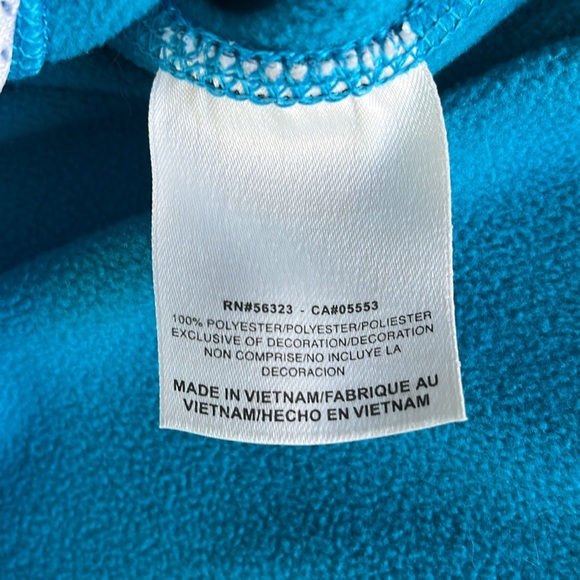 Nike Therma fit hoodie sweatshirt grey aqua pink swoosh thumb holes pouch pkt M - Picture 12 of 15